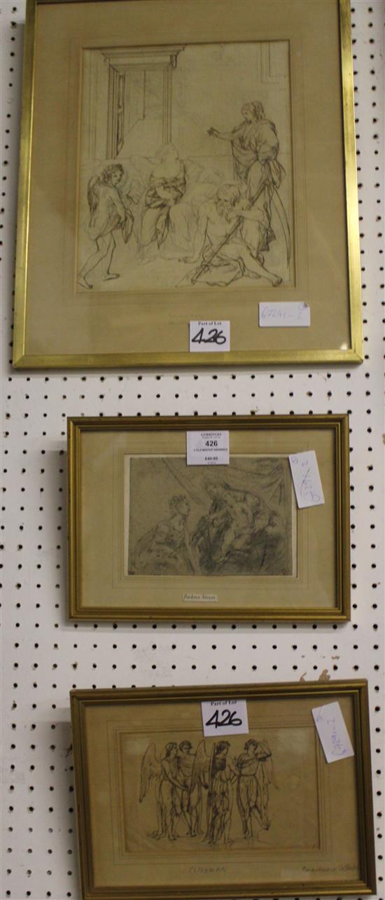 3 Old Master drawings